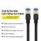 BASEUS BASEUS 3 m Cat7 RJ45 Nätverkskabel Svart