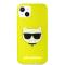 Karl Lagerfeld Karl Lagerfeld iPhone 13 Skal TPU Choupette Fluorescent Gul