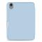  iPad Mini 2024/2021 Fodral Slim Tri-Fold Pennhållare Ljus Blå