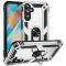  Samsung Galaxy A15 5G Skal Armor Ring Hybrid Silver