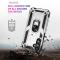  Samsung Galaxy A15 5G Skal Armor Ring Hybrid Silver