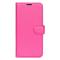  Samsung Galaxy S25 Fodral Litchi Läder Rosa