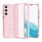  Samsung Galaxy S23 Skal Glitter Hybrid Rosa