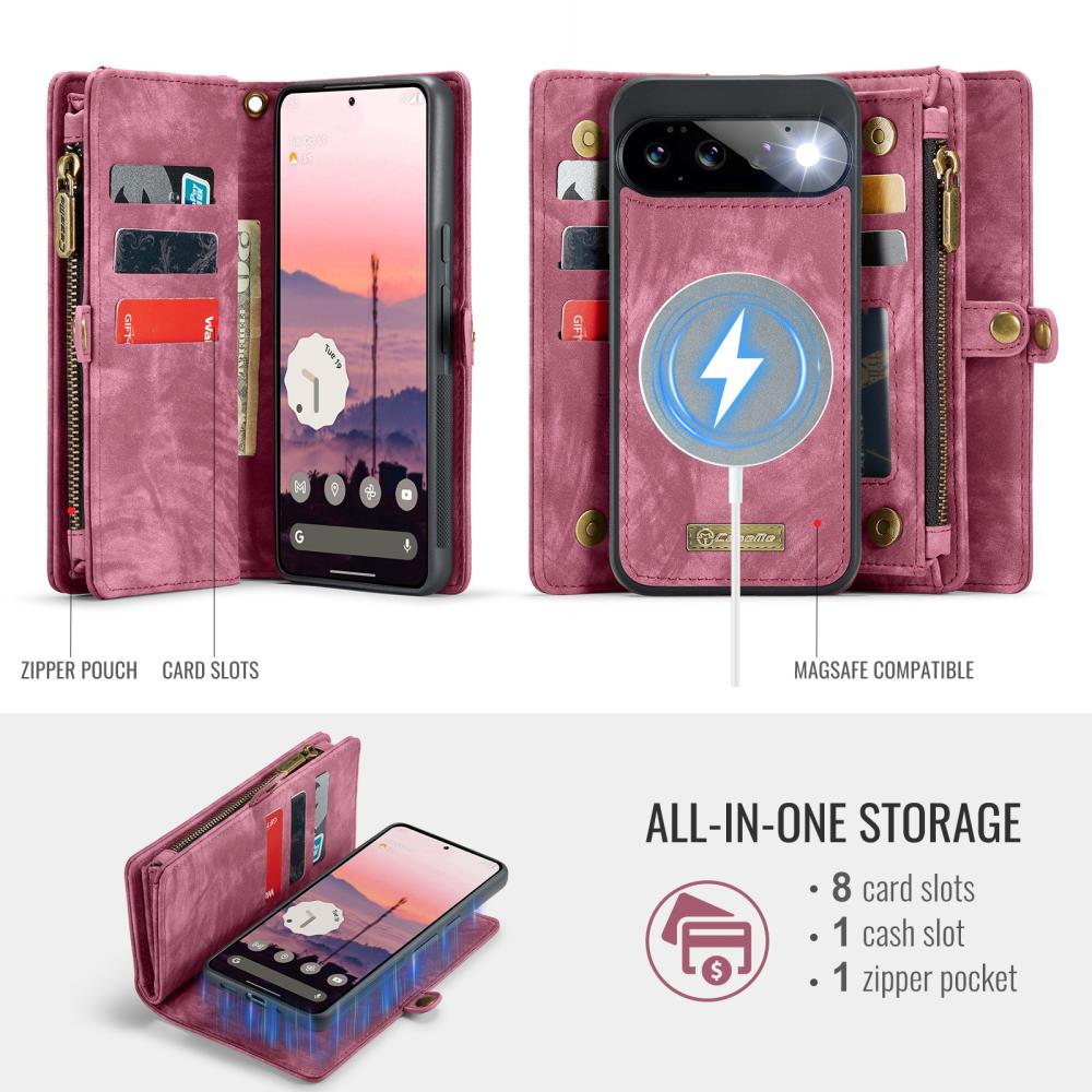 CASEME CASEME Google Pixel 11 / 11 Pro Fodral 2in1 Multifunktionell