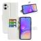  Samsung Galaxy A07 Fodral Litchi Läder Vit