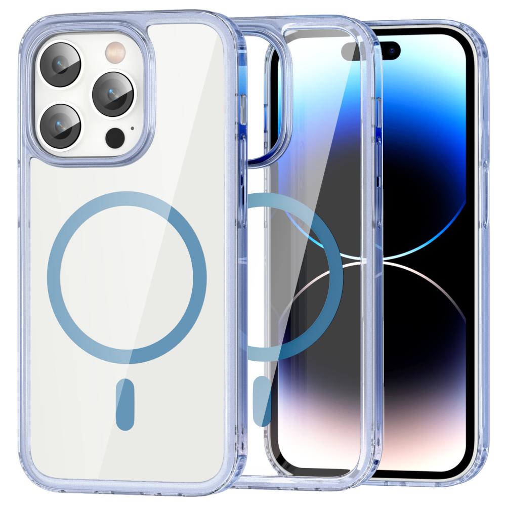 ColorPop ColorPop iPhone 14 Pro Max Skal CH MagSafe Transparent/Ljus Blå