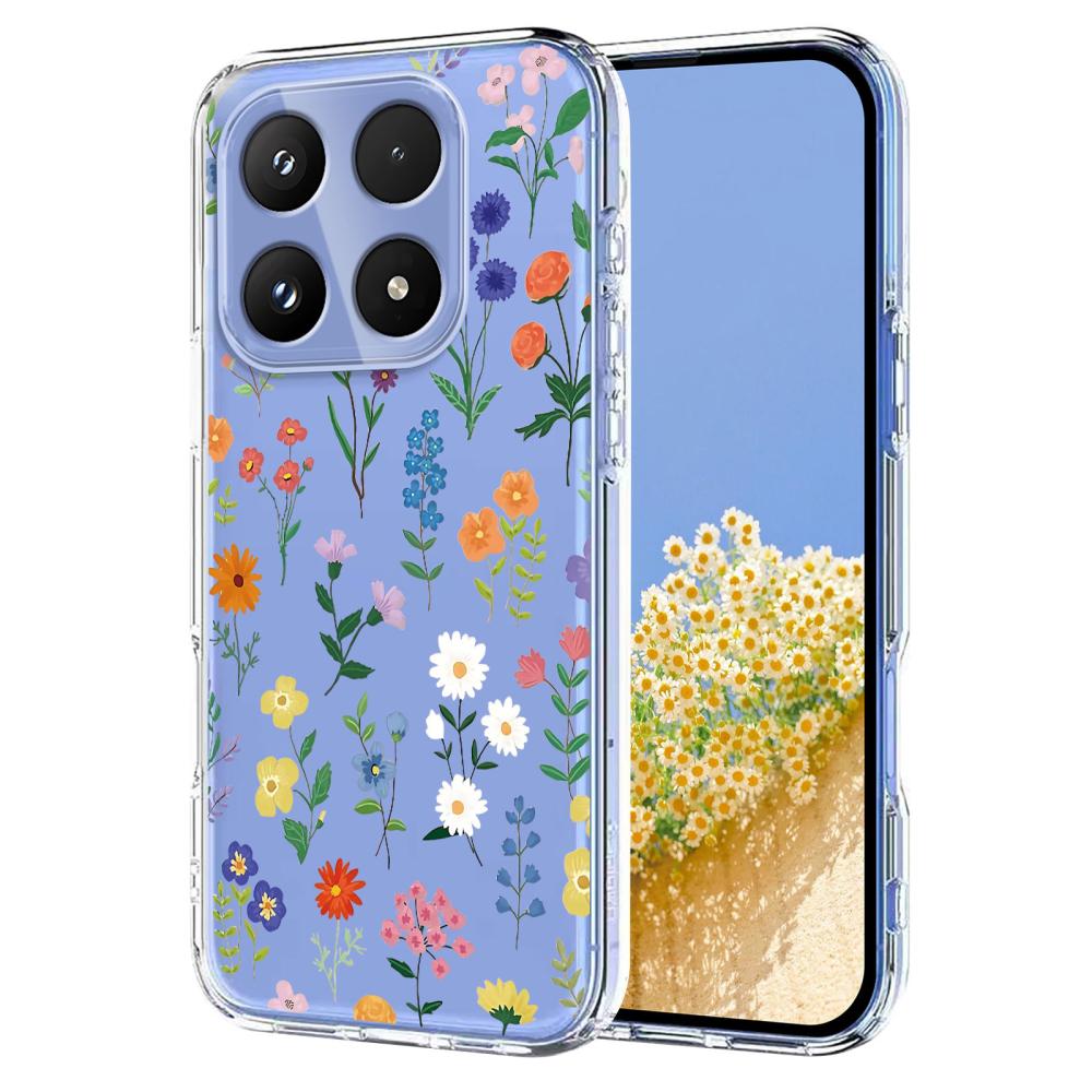  Xiaomi 17 Skal TPU Blommor Prästkragar