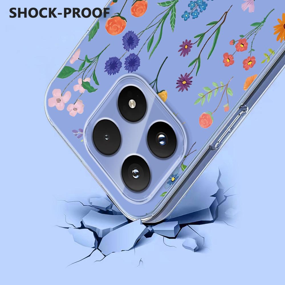  Xiaomi 17 Skal TPU Blommor Prästkragar
