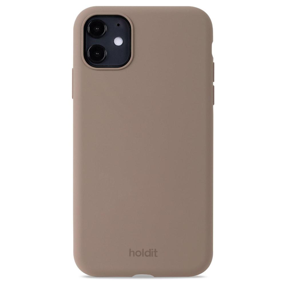 holdit holdit iPhone 11/XR Mobilskal Silikon Mocha Brown