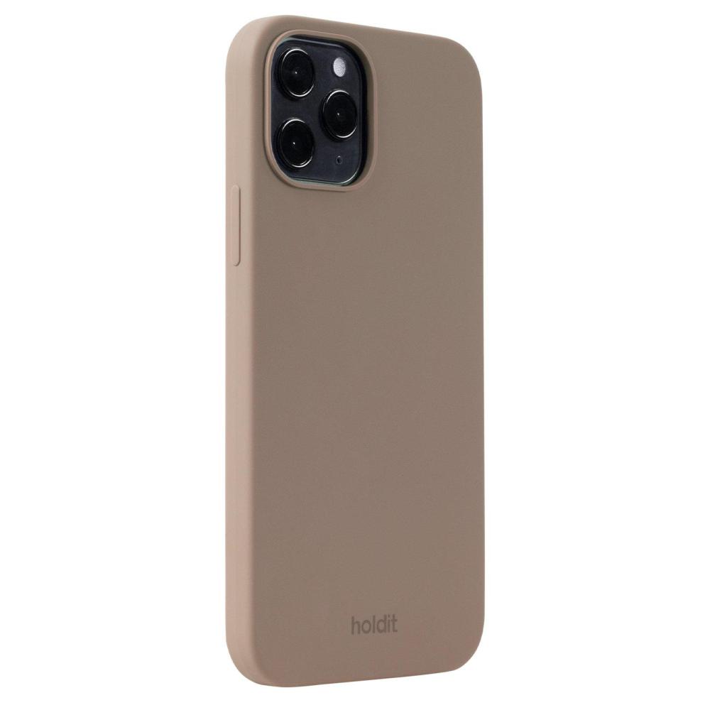 holdit holdit iPhone 12 / 12 Pro Mobilskal Silikon Mocha Brown