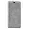  Samsung Galaxy S23 Plus Flip Fodral Skin Touch Grå