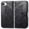  iPhone 17e / 16e Fodral Med Fjäril Tryck Svart