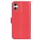  Samsung Galaxy A07 Fodral Litchi Läder Röd