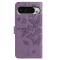  Google Pixel 10 Pro XL/ 9 Pro XL Fodral Fjäril Tryck Lila