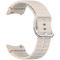  Galaxy Watch 5/5 Pro/6/7/FE Armband Silikon Wave Design Beige