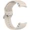  Galaxy Watch 5/5 Pro/6/7/FE Armband Silikon Wave Design Beige
