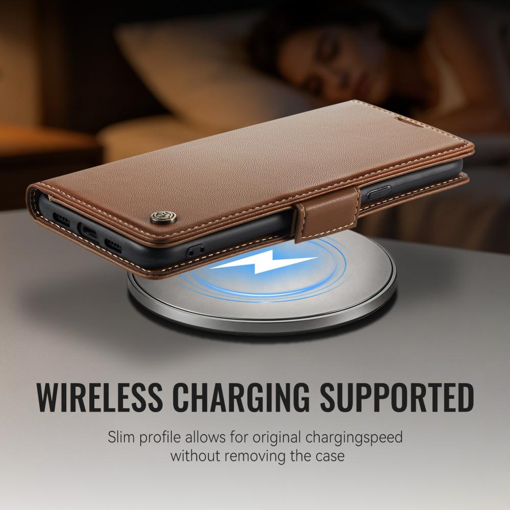 CASEME CASEME Google Pixel 11 Pro XL Fodral RFID Läder Brun