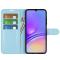  Samsung Galaxy A07 Fodral Litchi Läder Blå