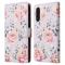  Samsung Galaxy A37 5G Fodral RFID Läder Rosa Blommor