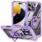  iPhone 16 Pro Max Skal Shockproof Ring Hybrid Lila