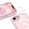 Tech-Protect Tech-Protect iPhone 17e/16e Skal MagSafe MagMat Rosa/Transparent