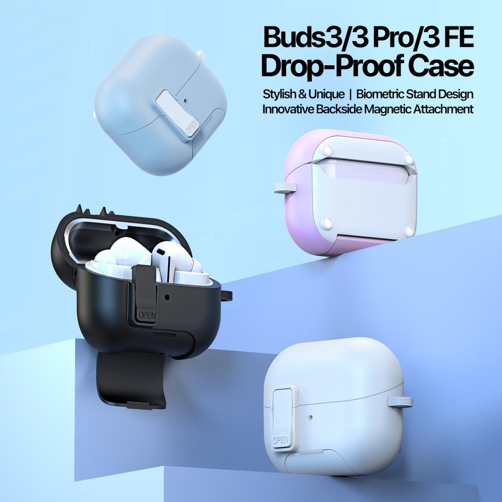 DUX DUCIS DUX DUCIS Galaxy Buds 3 / 3 Pro / 3 FE Skal Secq Series Svart