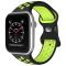 ColorPop Sportarmband Dual-Color Apple Watch 42/44/45/46/49 mm (M/L) Svart/Gul