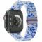 LEMONDA LEMONDA Apple Watch 42/44/45/46/49 mm Armband Resin Blå/Vit