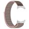  Google Pixel Watch / Watch 2 Nylon Loop Armband Blå/Lila