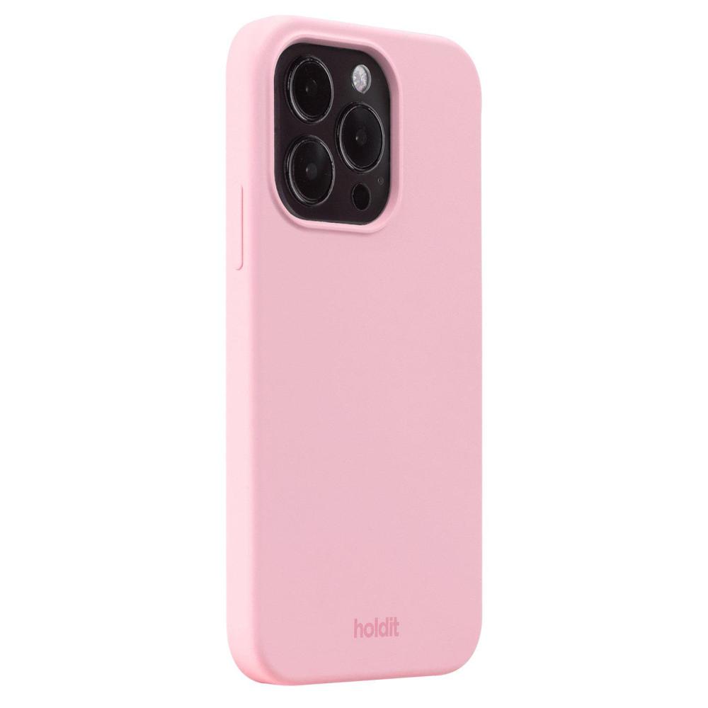 holdit holdit iPhone 15 Pro Mobilskal Silikon Pink