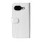  Google Pixel 10a Fodral Crazy Horse Läder Vit