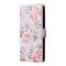  Samsung Galaxy A37 5G Fodral RFID Läder Rosa Blommor