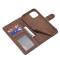 LC.IMEEKE LC.IMEEKE iPhone 14 Fodral Läder Brun