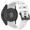  Garmin Instinct 3 45 mm Klockarmband Silikon Vit