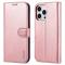 AZNS AZNS iPhone 14 Pro Max Fodral Läder Roséguld