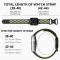 ColorPop Sportarmband Dual-Color Apple Watch 42/44/45/46/49 mm (M/L) Svart/Gul