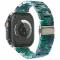 LEMONDA LEMONDA Apple Watch 42/44/45/46/49 mm Armband Resin Grön
