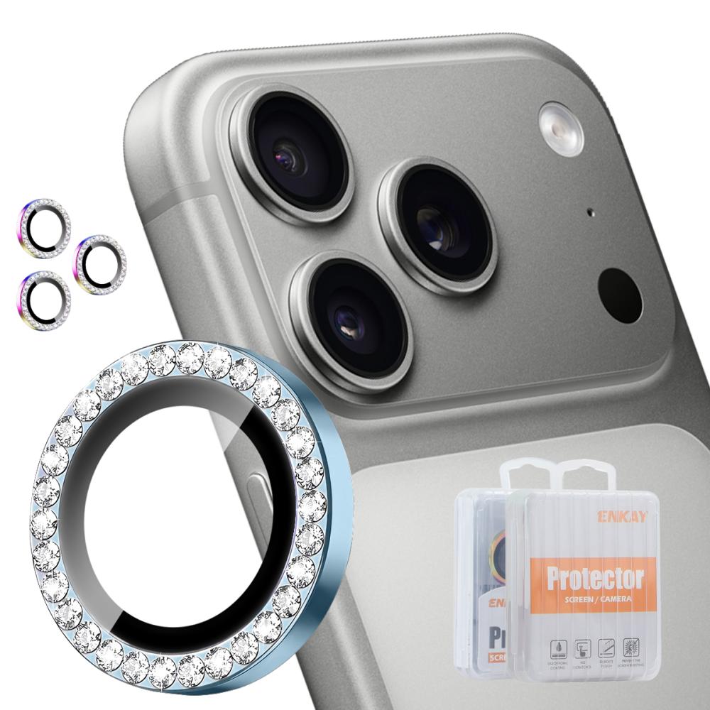 HAT PRINCE HAT PRINCE iPhone 18 Pro/18 Pro Max Linsskydd Enkay Strass