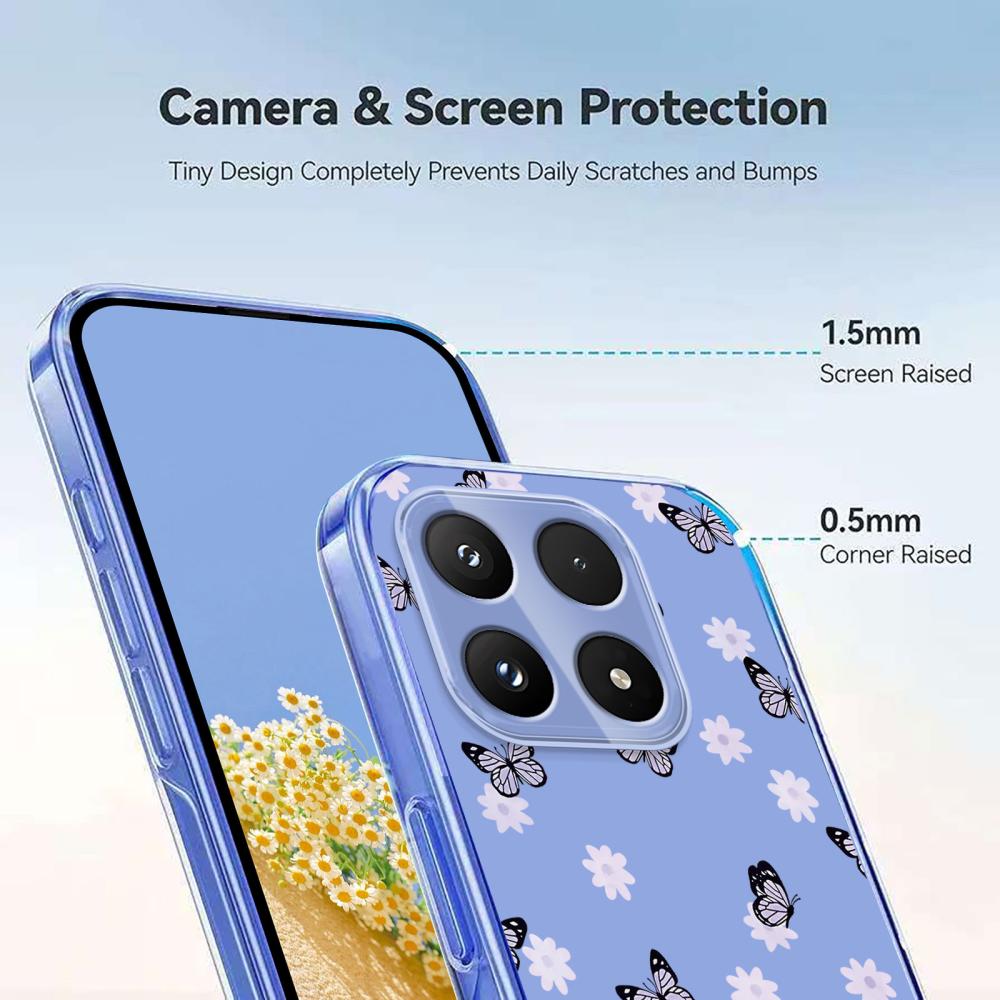  Xiaomi 17 Skal TPU Fjärilar/Blommor