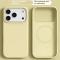  iPhone 17 Pro Skal MagSafe Liquid Silikon Gul