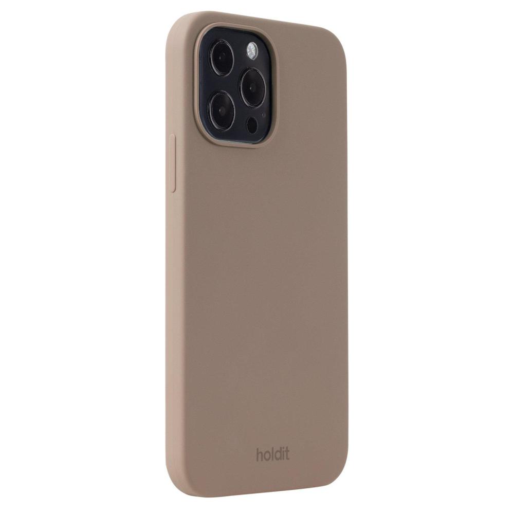 holdit holdit iPhone 13 Pro Max Mobilskal Silikon Mocha Brown