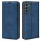  Samsung Galaxy S23 Plus Flip Fodral Skin Touch Blå