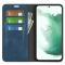  Samsung Galaxy S23 Plus Flip Fodral Skin Touch Blå