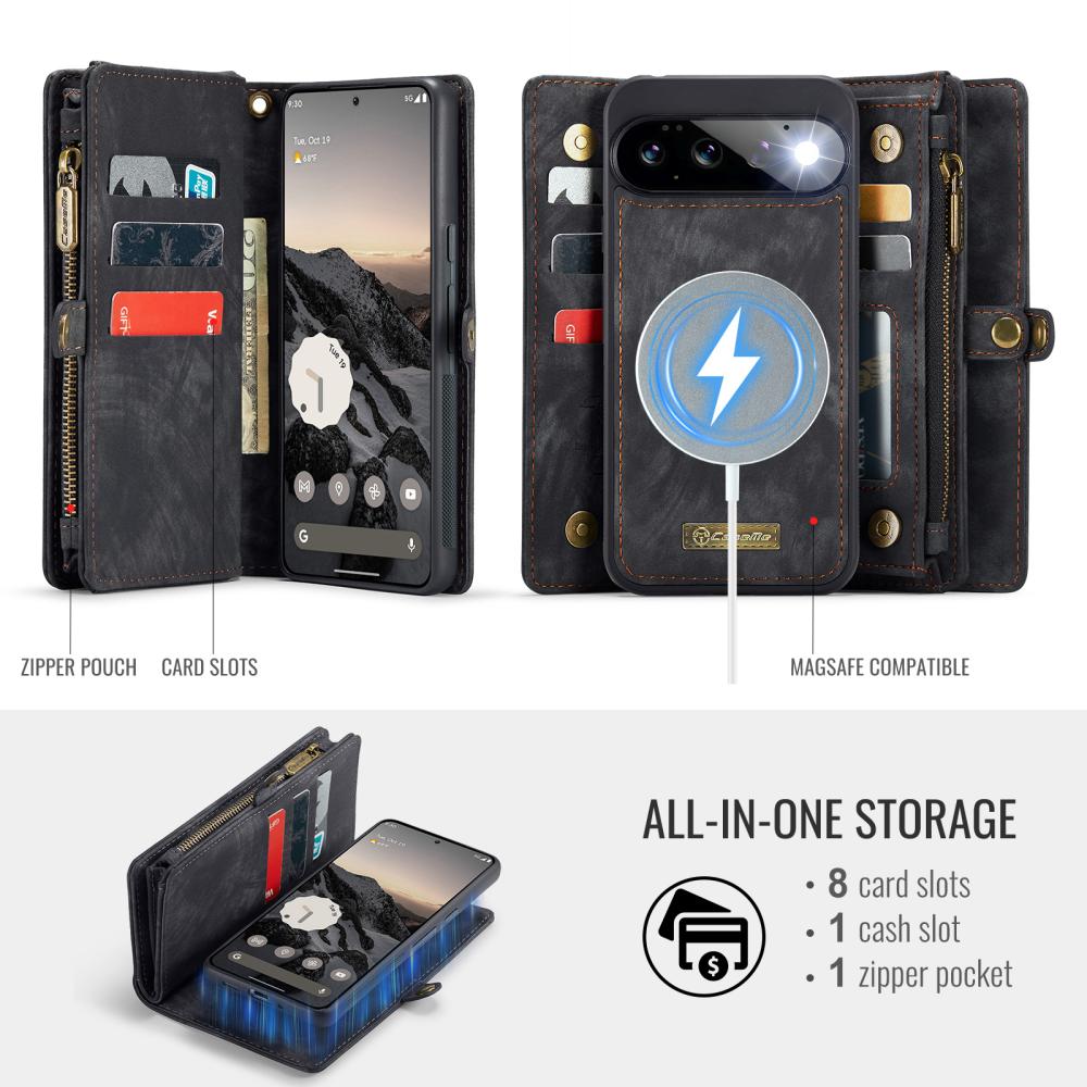 CASEME CASEME Google Pixel 11 / 11 Pro Fodral 2in1 Multifunktionell