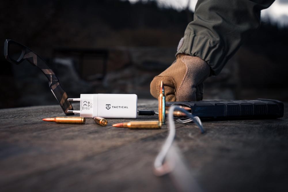 Tactical Tactical 65W GaN Väggladdare FlashBang Vit