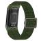  Fitbit Charge 6 / 5 Armband Justerbart Nylon Grön