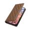  Samsung Galaxy S26 Plus Fodral RFID Rhombus Läder Brun