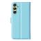  Samsung Galaxy A16 Fodral Litchi Läder Blå