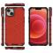  iPhone 15 Plus Skal Honeycomb Shockproof Röd