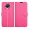  Nokia G10 / G20 Fodral Litchi Läder Rosa